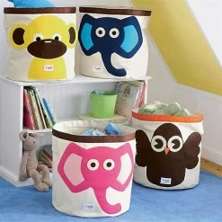 3 Sprouts Aufbewahrungskorb Fuchs, 45 X 43 Cm, Eule, Schwarz -Petromax Store 3 sprouts aufbewahrungskorb fuchs 45 x 43 cm eule schwarz 3