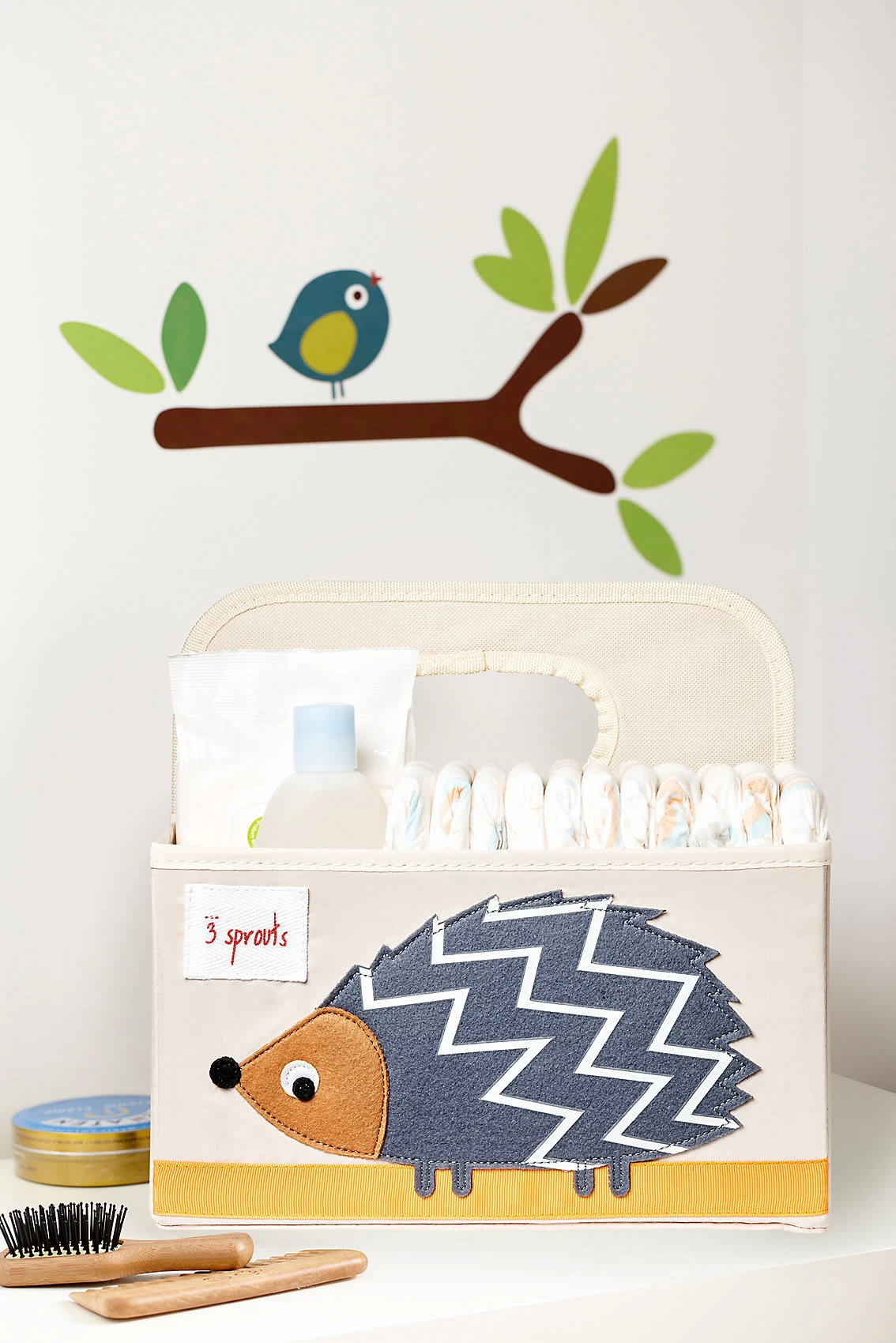 3 Sprouts Windelutensilo Elefant, 28 X 25 Cm 4 3 Sprouts Windelutensilo Elefant, 28 X 25 Cm – Bild 2