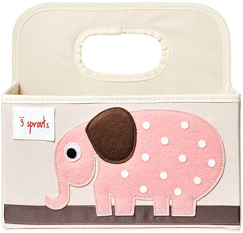 3 Sprouts Windelutensilo Elefant, 28 X 25 Cm 3 3 Sprouts Windelutensilo Elefant, 28 X 25 Cm