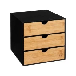 Mini-Kommode In Schwarz