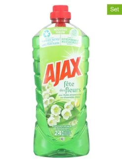 Ajax® 6er-Set: Allzweckreiniger "White Flower", 6x 1,25 L