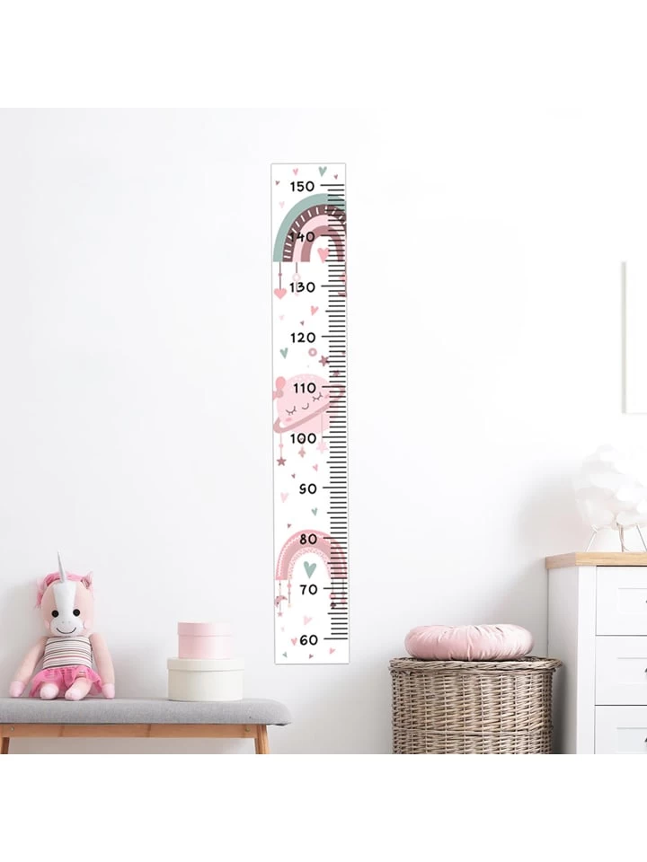 Ambiance Wandtattoo-Messlatte "Herzchen Im All" 5 Ambiance Wandtattoo-Messlatte "Herzchen Im All" – Bild 3