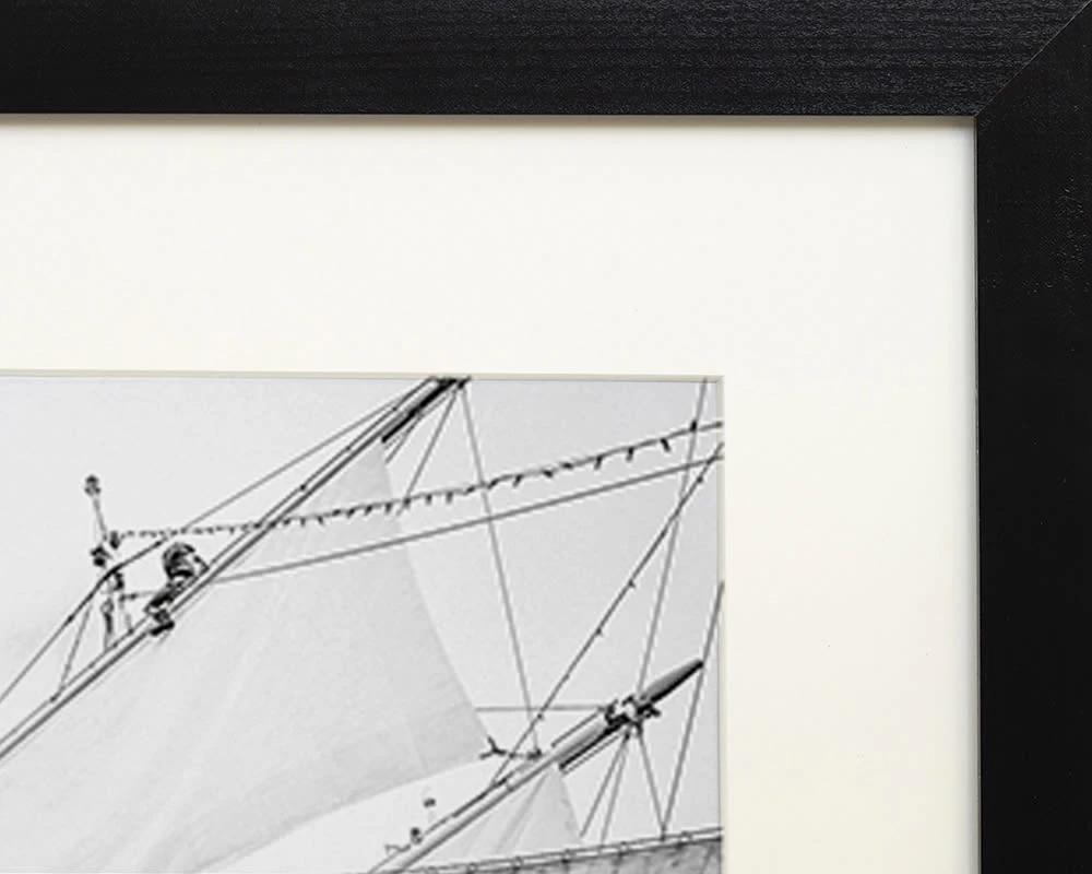 Wandbild " Segeln " In Schwartz 6 Wandbild " Segeln " In Schwartz – Bild 4