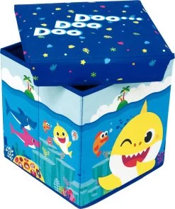 Stoffsitz Mit Aufbewahrungsmöglichkeit, Baby Shark, 30 X 30 X 30 Cm 5 Stoffsitz Mit Aufbewahrungsmöglichkeit, Baby Shark, 30 X 30 X 30 Cm -Petromax Store arditex stoffsitz mit aufbewahrungsmoglichkeit baby shark 30 x 30 x 30 cm 1