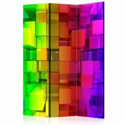 Paravent Colour Jigsaw [Room Dividers] In Mehrfarbig