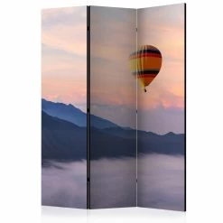 Paravent It Is Worth Dreaming [Room Dividers] In Orange,Grau,Blau