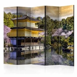 Paravent Japanese Landscape II [Room Dividers] In Mehrfarbig