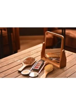 Spiegel In Natur - (B)25 X (H)26,5 X (T)7 Cm -Petromax Store bambum spiegel in natur b 25 x h 26 5 x t 7 cm 2