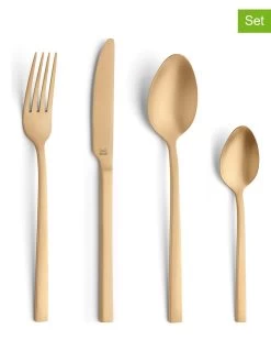 16tlg. Besteck-Set "Pano" In Gold