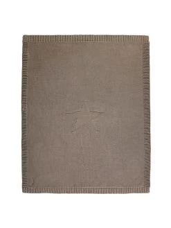 Babydecke In Taupe - (L)90 X (B)65 Cm