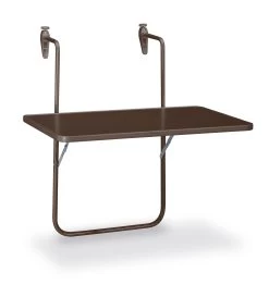 Best Balkonhängetisch "Boy" In Braun – (L) 60 X (B) 40 Cm