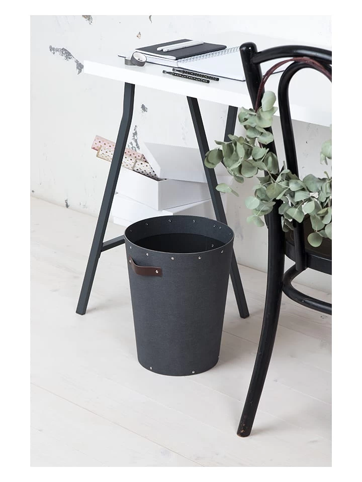 Papierkorb "Aries" In Schwarz - (H)35 X Ø 27 Cm 5 Papierkorb "Aries" In Schwarz - (H)35 X Ø 27 Cm – Bild 3