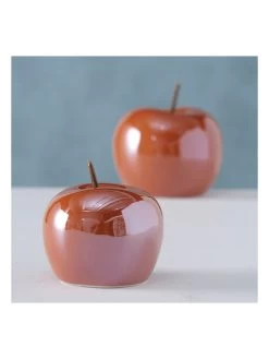 2er-Set: Dekoobjekte "Perly" In Rot -Petromax Store boltze 2er set dekoobjekte perly in rot 2