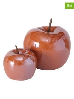 2er-Set: Dekoobjekte "Perly" In Rot