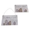 2er-Set: Schilder Houses" In Grau/ Hellbraun - (B)21 X (H)14 Cm -Petromax Store boltze 2er set schilder houses in grau hellbraun b 21 x h 14 cm