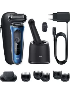 Braun Elektrorasierer "Series 6 - 61-B7500cc" In Dunkelblau/ Schwarz -Petromax Store braun elektrorasierer series 6 61 b7500cc in dunkelblau schwarz 4