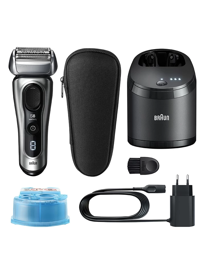 Braun Elektrorasierer "Series 8 - 8467cc" In Silber/ Schwarz 4 Braun Elektrorasierer "Series 8 - 8467cc" In Silber/ Schwarz – Bild 2