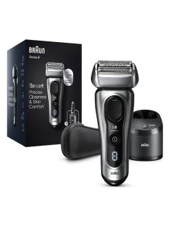 Braun Elektrorasierer "Series 8 - 8467cc" In Silber/ Schwarz