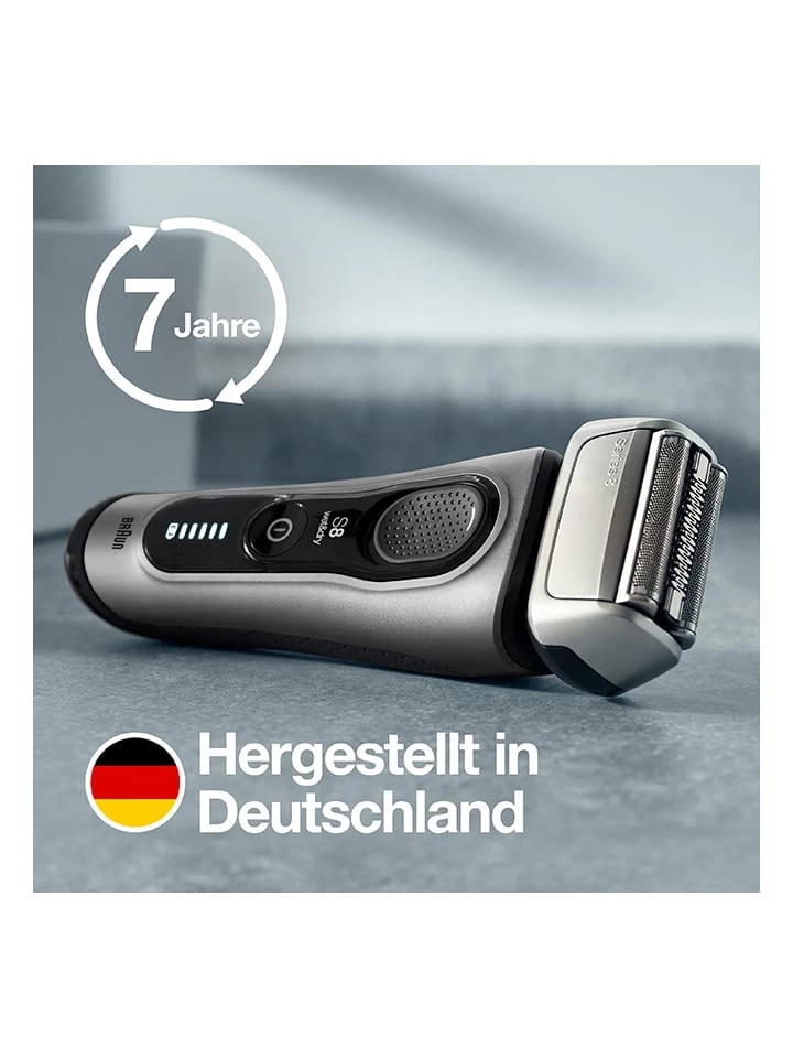 Braun Elektrorasierer "Series 8 - 8467cc" In Silber/ Schwarz 8 Braun Elektrorasierer "Series 8 - 8467cc" In Silber/ Schwarz – Bild 6