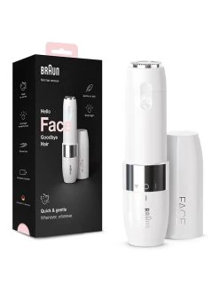 Mini-Gesichtsrasierer "Braun Face Mini Hair Remover FS1000" In Weiß