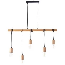 BRILLIANT Pendelleuchte, 5-flammig Jenji 110,5x80x5 Cm In Holz Hell/schwarz 14 BRILLIANT Pendelleuchte, 5-flammig Jenji 110,5x80x5 Cm In Holz Hell/schwarz -Petromax Store brilliant pendelleuchte 5 flammig jenji 110 5x80x5 cm in holz hell schwarz 3