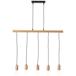 BRILLIANT Pendelleuchte, 5-flammig Jenji 110,5x80x5 Cm In Holz Hell/schwarz 15 BRILLIANT Pendelleuchte, 5-flammig Jenji 110,5x80x5 Cm In Holz Hell/schwarz -Petromax Store brilliant pendelleuchte 5 flammig jenji 110 5x80x5 cm in holz hell schwarz 4