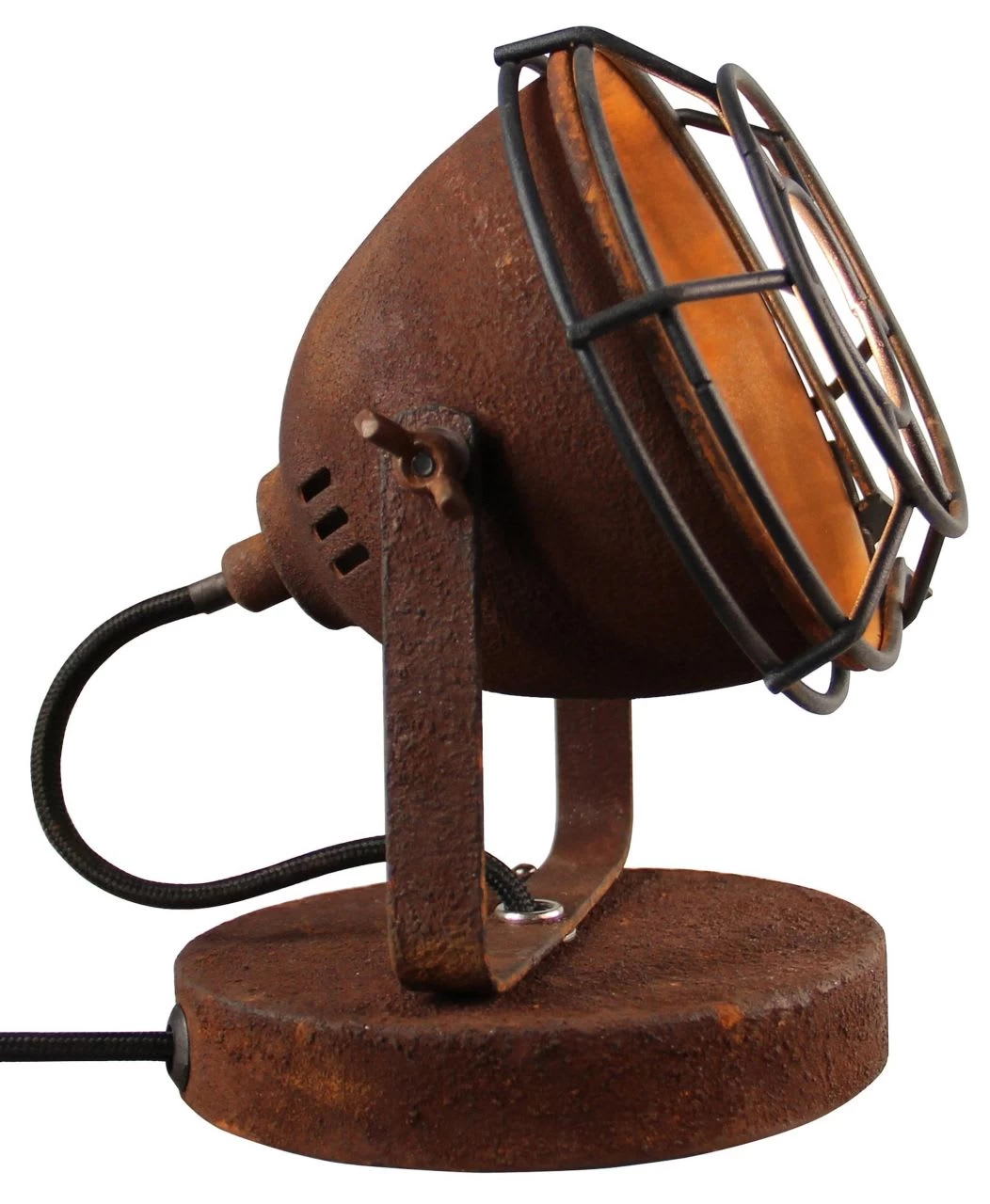 BRILLIANT Tischleuchte Carmen 17x13x13 Cm In Rostfarbend 3 BRILLIANT Tischleuchte Carmen 17x13x13 Cm In Rostfarbend