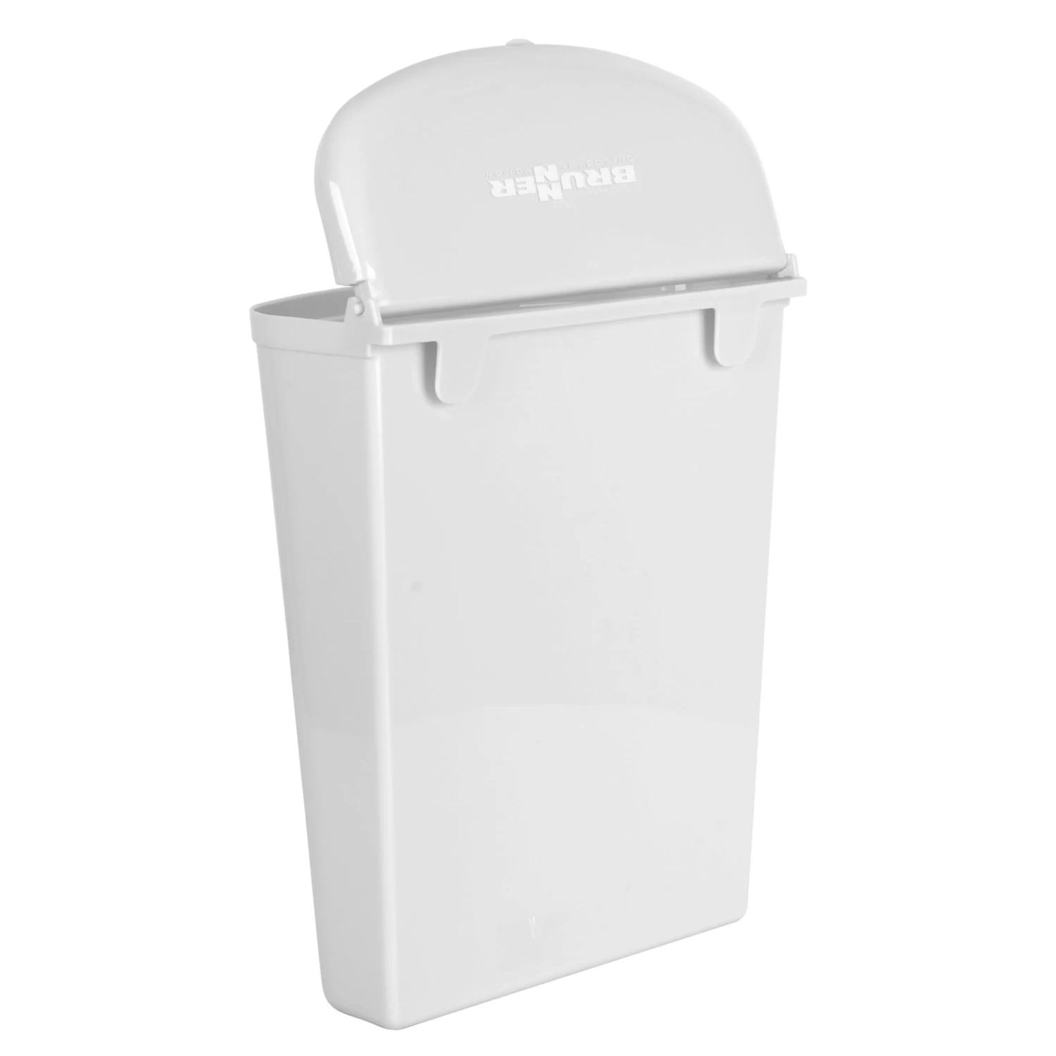 Brunner Mülleimer Pillar In Grau 4 Brunner Mülleimer Pillar In Grau – Bild 2