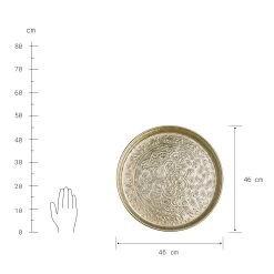 Deko Tablett Ø46cm ORIENTAL LOUNGE In Gold 9 Deko Tablett Ø46cm ORIENTAL LOUNGE In Gold -Petromax Store butlers deko tablett o46cm oriental lounge in gold 2