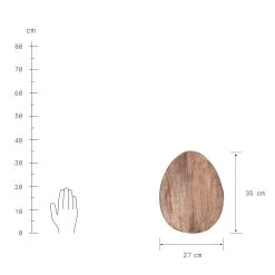 Deko-Teller Organisch L 35 X B 27cm MANGO DAYS In Braun -Petromax Store butlers deko teller organisch l 35 x b 27cm mango days in braun 2