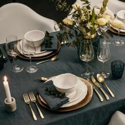 Deko-Teller Organisch Ø32cm BANQUET In Gold -Petromax Store butlers deko teller organisch o32cm banquet in gold 4