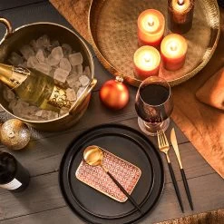 Dekoteller Gehämmert Ø36cm ORIENTAL LOUNGE In Gold -Petromax Store butlers dekoteller gehammert o36cm oriental lounge in gold 1