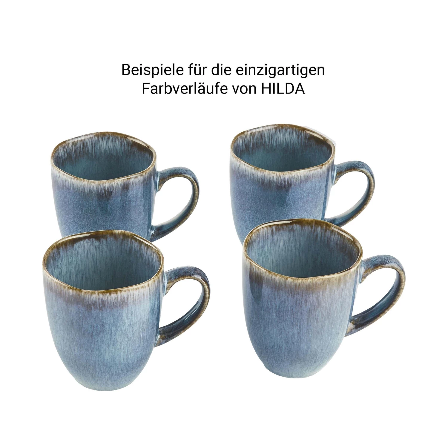 Geschirr-Set 16-tlg. HILDA In Dunkelblau 20 Geschirr-Set 16-tlg. HILDA In Dunkelblau – Bild 18