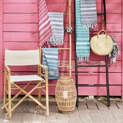 Hamamtuch L 170 X B 90cm SURFSIDE In Hellgrau 13 Hamamtuch L 170 X B 90cm SURFSIDE In Hellgrau -Petromax Store butlers hamamtuch l 170 x b 90cm surfside in hellgrau 5