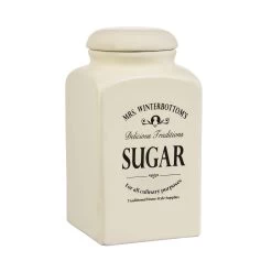 Mehl- & Zuckerdose MRS. WINTERBOTTOM'S In Creme -Petromax Store butlers mehl and zuckerdose mrs winterbottoms in creme 2
