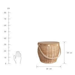 Picknickkorb Inkl. Isolierter Kühltasche THE GREAT OUTDOORS In Natur 15 Picknickkorb Inkl. Isolierter Kühltasche THE GREAT OUTDOORS In Natur -Petromax Store butlers picknickkorb inkl isolierter kuhltasche the great outdoors in natur 2