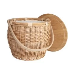 Picknickkorb Inkl. Isolierter Kühltasche THE GREAT OUTDOORS In Natur 17 Picknickkorb Inkl. Isolierter Kühltasche THE GREAT OUTDOORS In Natur -Petromax Store butlers picknickkorb inkl isolierter kuhltasche the great outdoors in natur 4