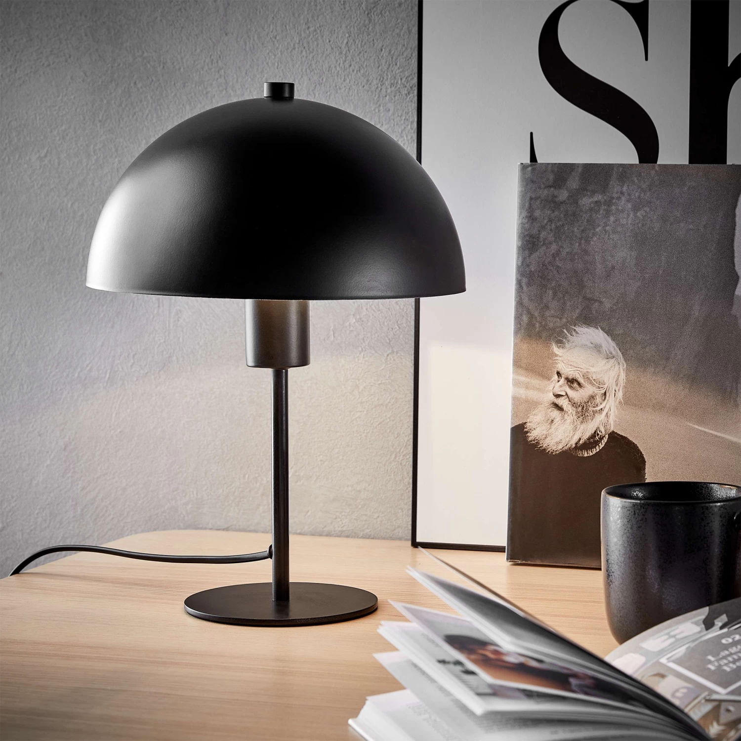 Tischlampe TOPEE In Schwarz 4 Tischlampe TOPEE In Schwarz – Bild 2