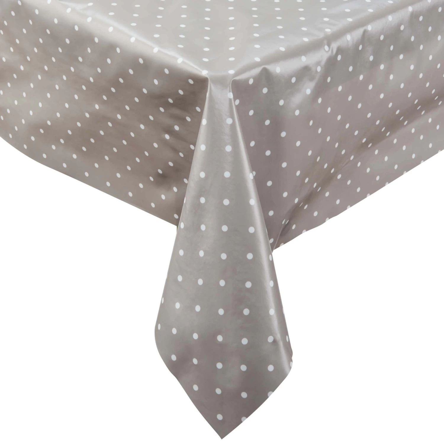 Wachstischdecke Punkte 110x140 Cm WATERPROOF In Grau 3 Wachstischdecke Punkte 110x140 Cm WATERPROOF In Grau