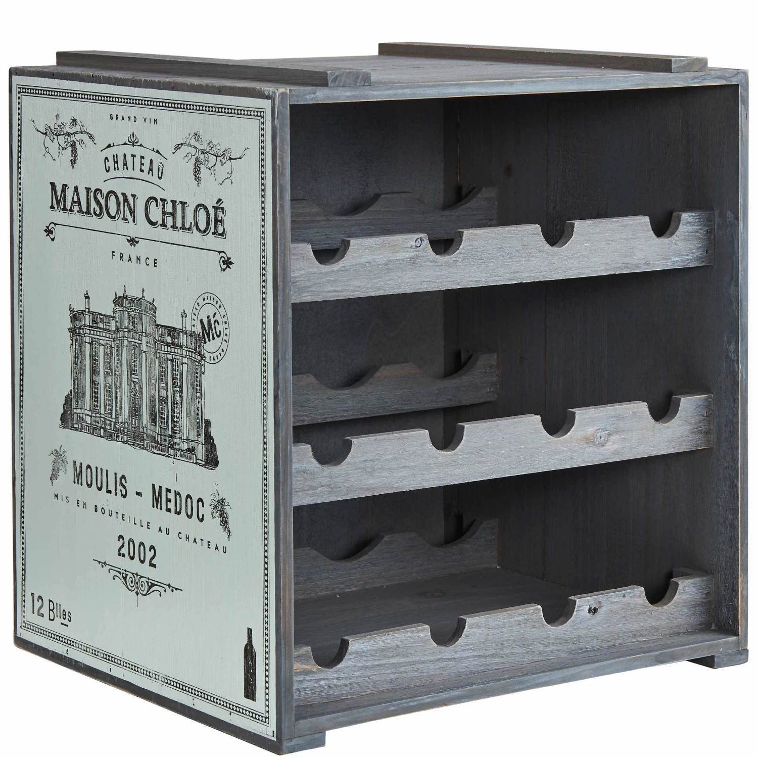 Weinregal VINOTHEK In Hellgrau 5 Weinregal VINOTHEK In Hellgrau – Bild 3