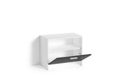 Sitzbank Ben In Weiß / Schwarz - (B) 60 X (H) 48 X (T) 35 Cm -Petromax Store byliving sitzbank ben in weiss schwarz b 60 x h 48 x t 35 cm 7