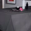 Tischdecke "Effet Soie" In Dunkelgrau -Petromax Store calitex tischdecke effet soie in dunkelgrau
