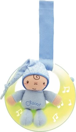 CHICCO Nachtlicht Musikalisches Mondlicht, Blau