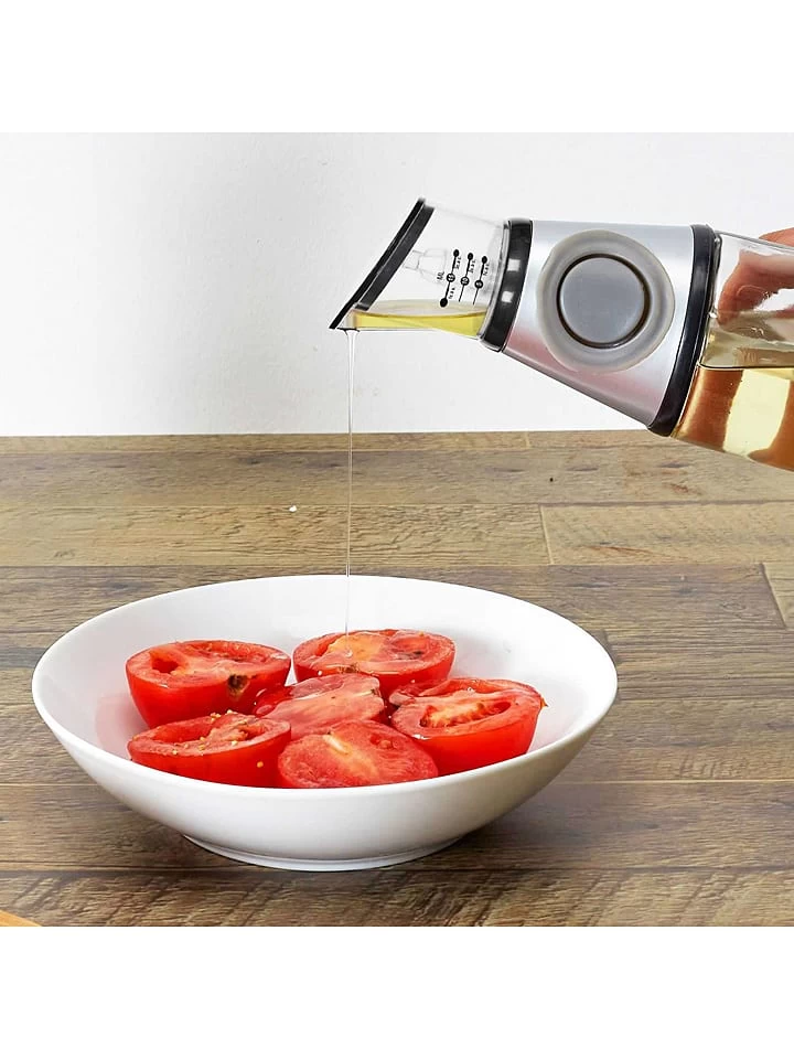 Ölflasche In Silber - (H)28 X Ø 7 Cm 4 Ölflasche In Silber - (H)28 X Ø 7 Cm – Bild 2