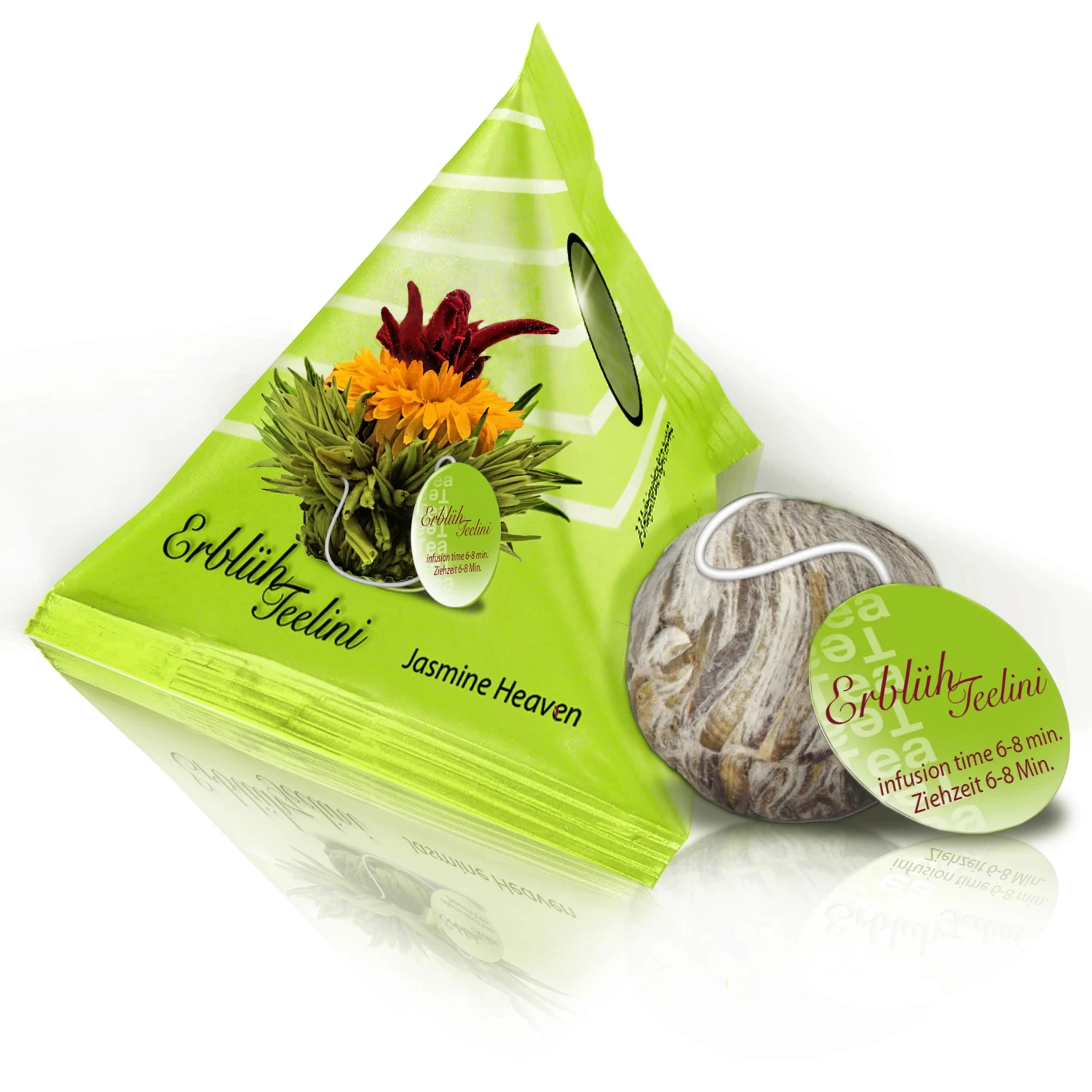 Grüntee 36er Pack Teelini, 4 Sorten, 180gr Netto 4 Grüntee 36er Pack Teelini, 4 Sorten, 180gr Netto – Bild 2