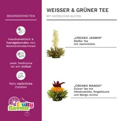 Teekannen-Geschenkset 1x Teekanne 1.0l Inkl. 2 Teeblumen Grüner + Weißer Tee 10 Teekannen-Geschenkset 1x Teekanne 1.0l Inkl. 2 Teeblumen Grüner + Weißer Tee -Petromax Store creano teekannen geschenkset 1x teekanne 1 0l inkl 2 teeblumen gruner weisser tee 3