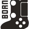 Wandsticker Born To Game, 4 Tlg. -Petromax Store crearreda wandsticker born to game 4 tlg