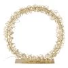 Deko-Objekt Ring Mit LED In Gold