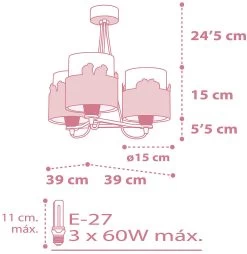 Hängelampe Sweet Love - 3 Light, A -Petromax Store dalber hangelampe sweet love 3 light a 3