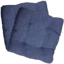 2er-Set Stuhlkissen Tino In Dunkelblau